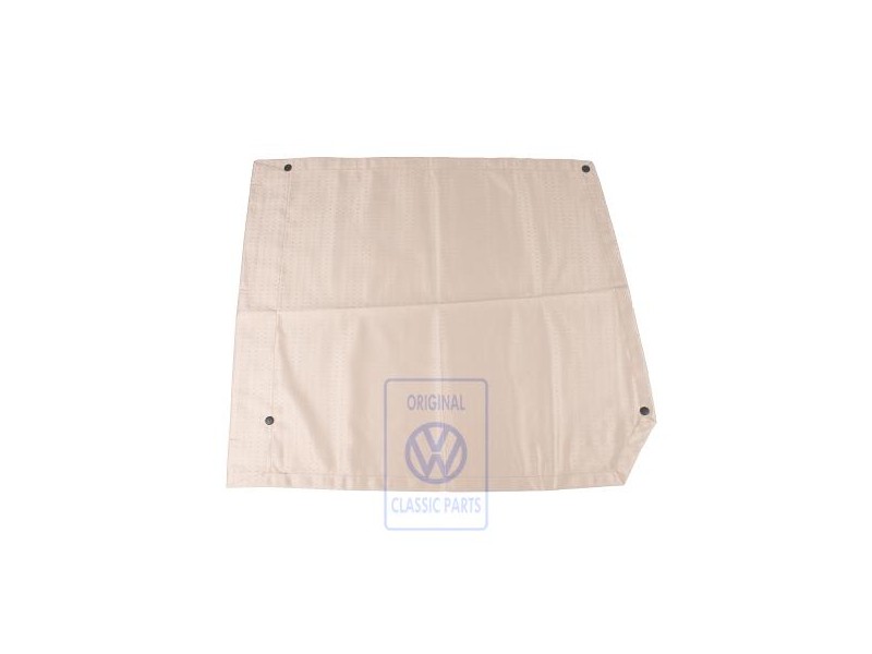 Original VW Curtain For Rear Window Light Beige - 703862757C 4PG