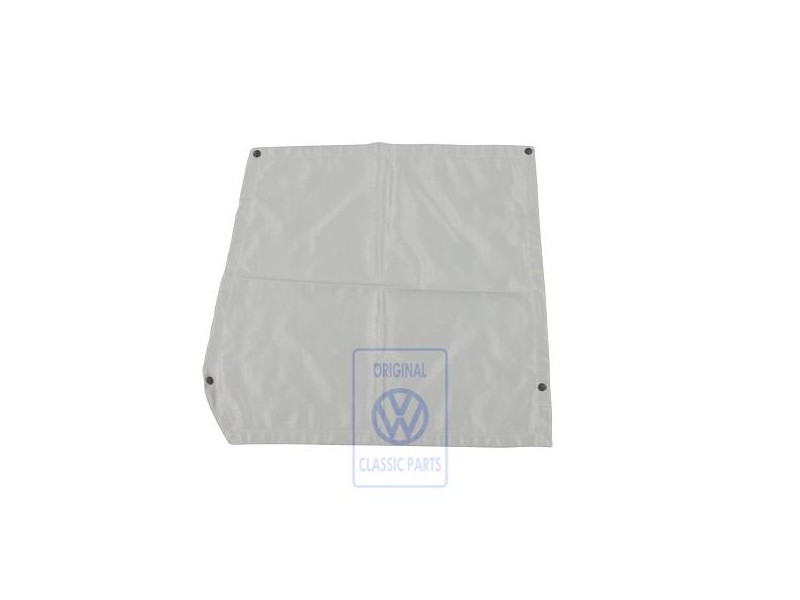 Original VW Curtain For Rear Window Flannel Grey - 703862758 2MP