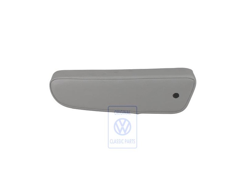 Original VW Armrest (Leatherette) Flannel Grey - 703883081F 7EJ