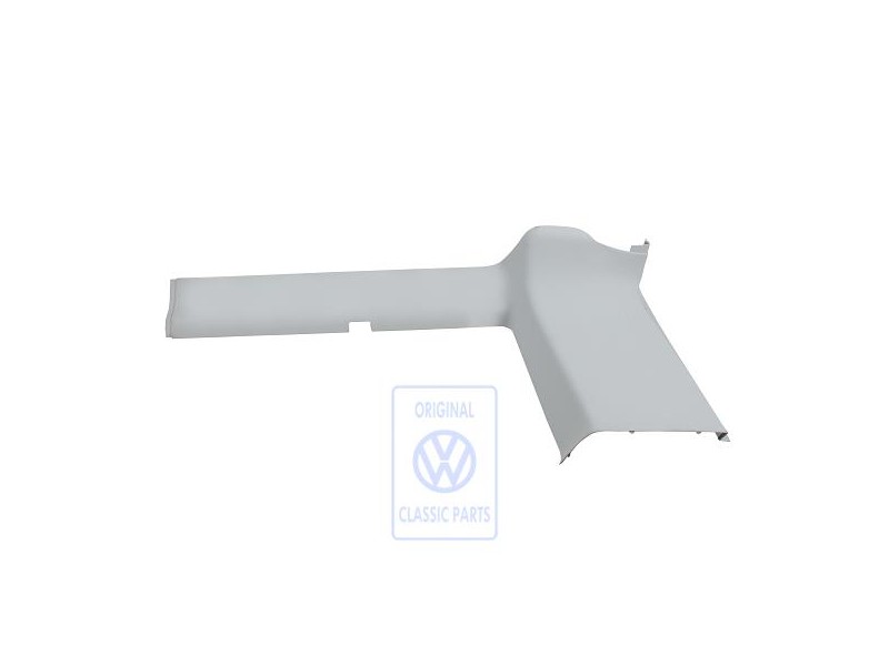 Original VW D-Pillar Trim Pearl Grey - 725867246E 2EN