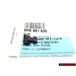 Original VW Front Seat Release Handle Lever Knob Securing Pin - 6H0881635