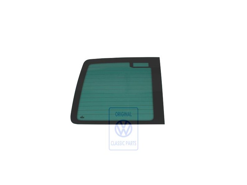 Original VW Rear Window (Insulating Glass), Heated - 7D0845501C
