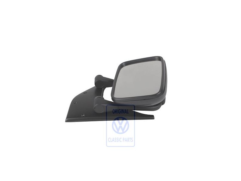 Original VW Exterior Mirror (Convex) Complete With Bracket - 7D0857501