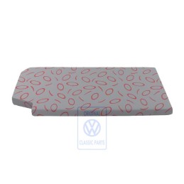 Original VW Padded Surface Flannel Grey/Red - 7D0864413F HQT