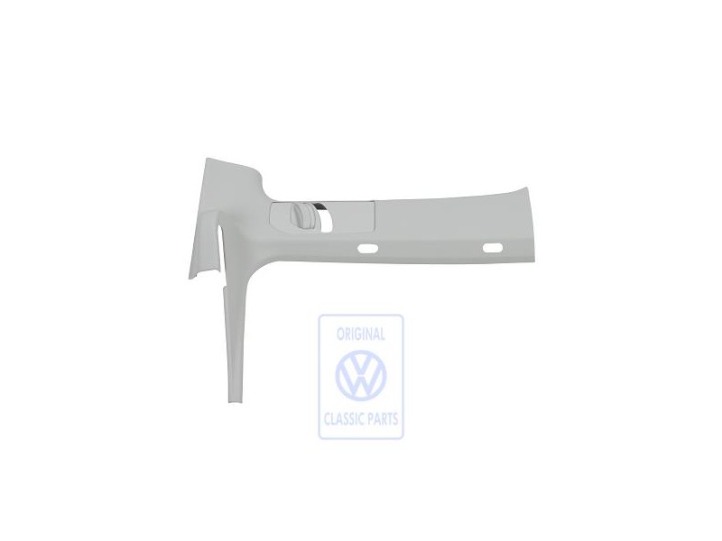 Original VW B-Pillar Trim Pearl Grey - 7D0867239J 2EN