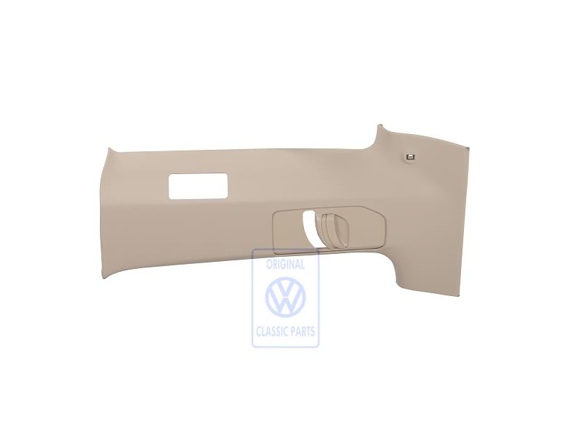 Original VW B-Pillar Trim Light Beige - 7D0867239L 28R