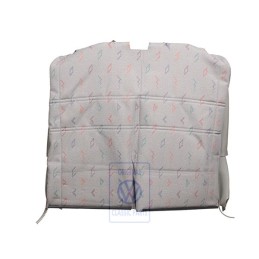 Original VW Backrest Cover (Fabric) Flannel Grey - 7D0881806E EEM