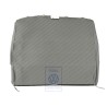 Original VW Backrest Cover (Fabric) Flannel Grey - 7D0881806F EEW
