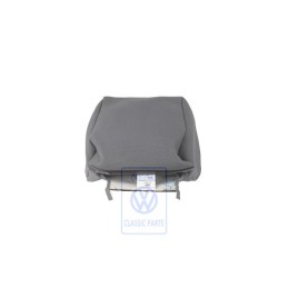 Original VW Head Restraint Cover (Cloth) Flannel Grey - 7D0881921AE71B