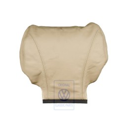 Original VW Head Restraint Cover (Leather) Light Beige - 7D0881921K R08