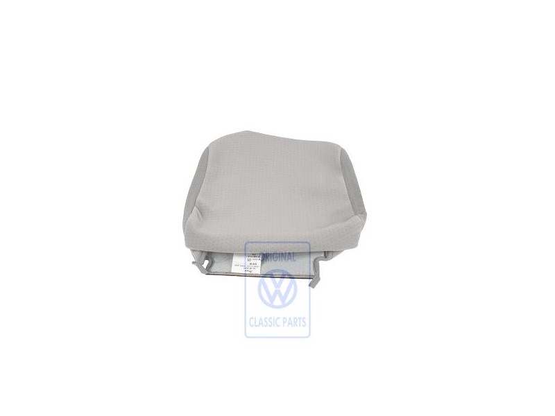 Original VW Head Restraint Cover (Cloth) Flannel Grey - 7D0881921M 2EY