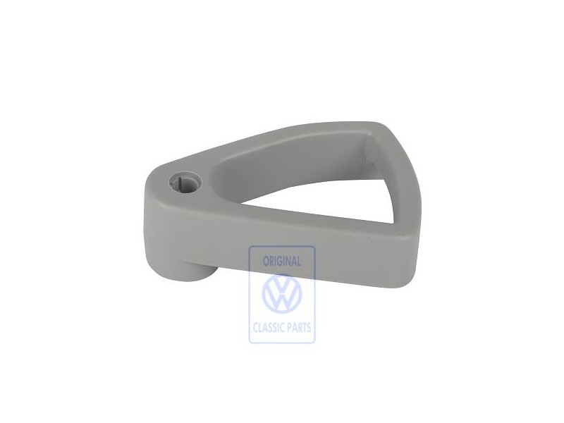 Original VW Handle For Backrest Adjustment Flannel Grey - 7D0883253D U71