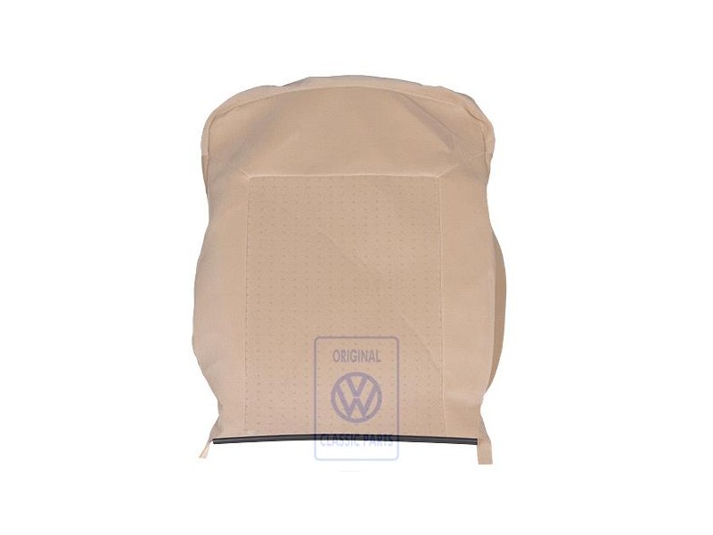 Original VW Backrest Cover (Fabric) Light Beige - 7D0883455AJHYD