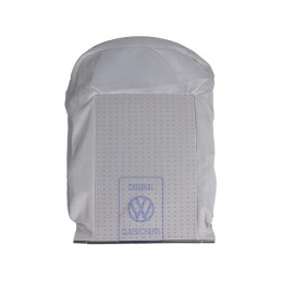 Original VW Backrest Cover (Fabric) Flannel Grey - 7D0883455AKHYE