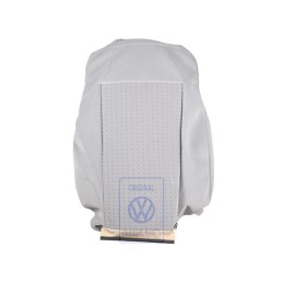 Original VW Backrest Cover (Fabric) Flannel Grey - 7D0883455ARHYE