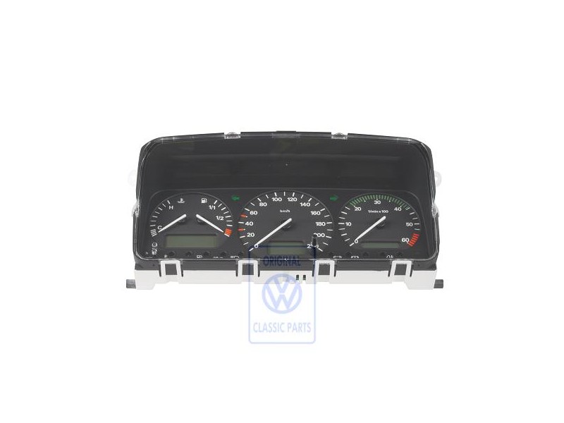 Original VW Combi-Instrument Satin Black - 7D0919881FX01C