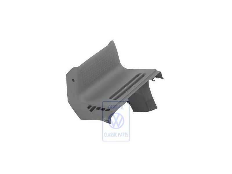 Original VW Footwell Vent Mistral (Grey) - 7D1820151A E91