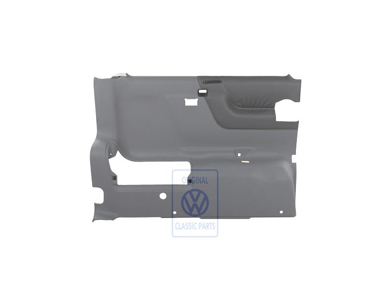 Original VW Side Panel Trim Flannel Grey - 7D1867035AAQEK