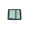 Original VW Complete Sliding Window Satin Black - 7D5847711D 01C