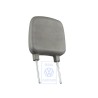 Original VW Head Restraint Flannel Grey - 7D7885901 U71