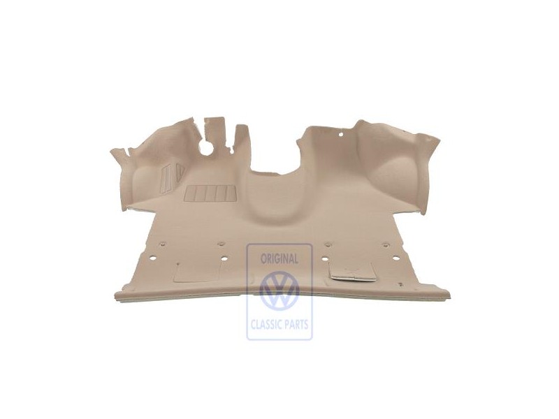 Original VW Flooring Pure Beige - 7H5863711F 6Z4