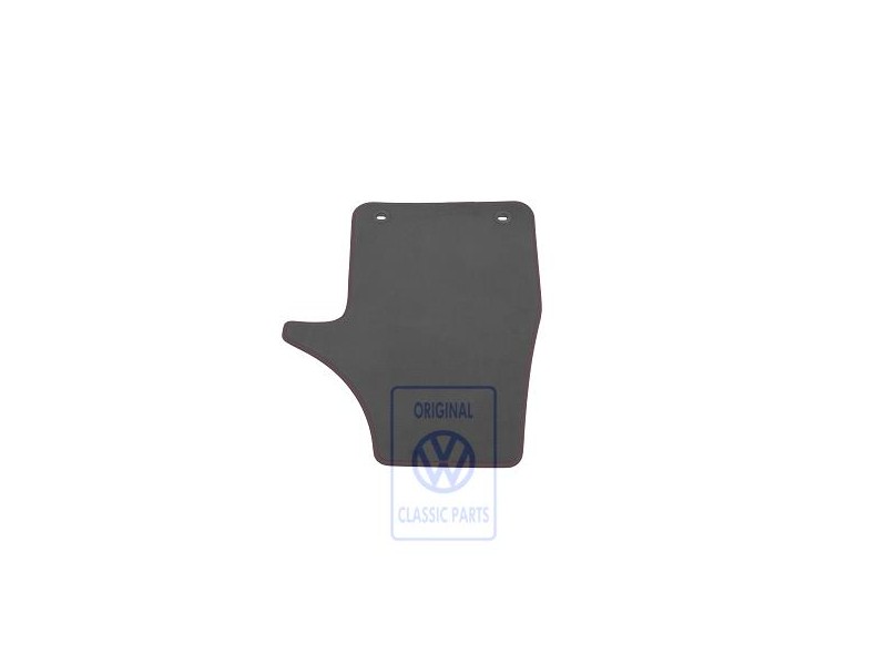 Original VW Floor Mat Red/Anthracite - 7H5863714A VJB