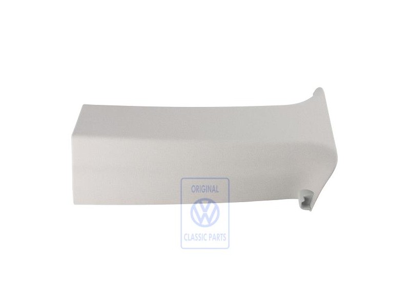 Original VW C-Pillar Trim Pearl Grey - 7H5867288F 2XP