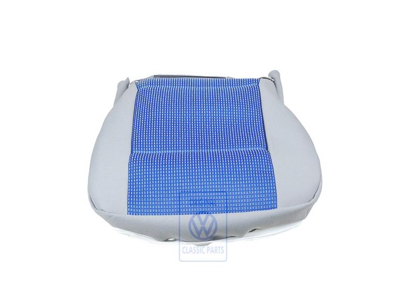Original VW Seat Covering (Fabric) Grey-Blue/Art Grey - 7H7883405D TWV