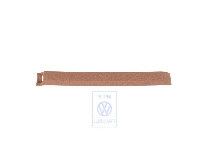 Original VW Cover For Guide Rail Teak (Brown) - 7L0881097A 7D6