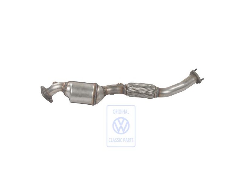 Original VW Exhaust Pipe With Catalyst - 7L6254300AX