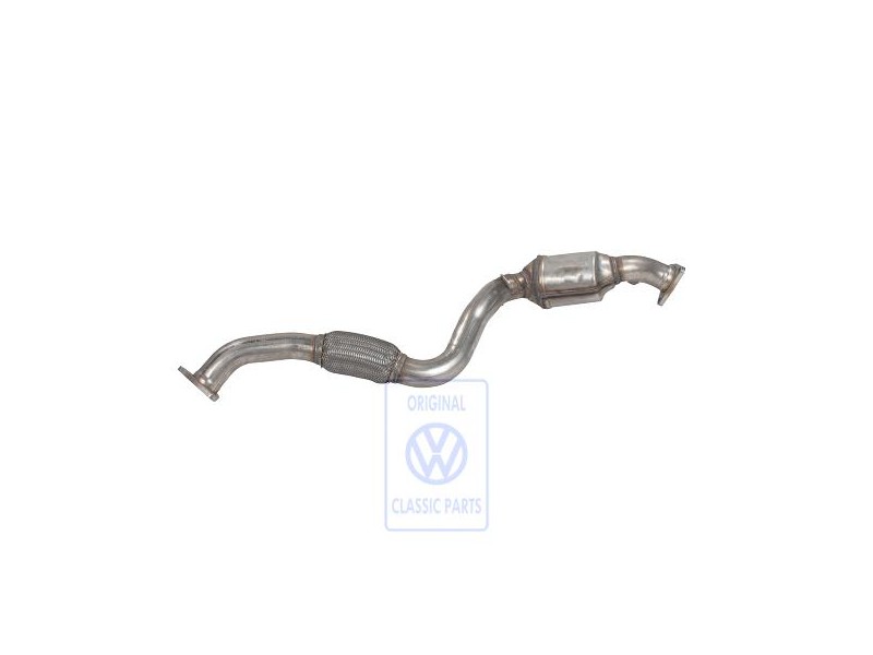 Original VW Exhaust Pipe With Pre-Catalyst - 7L6254301JX