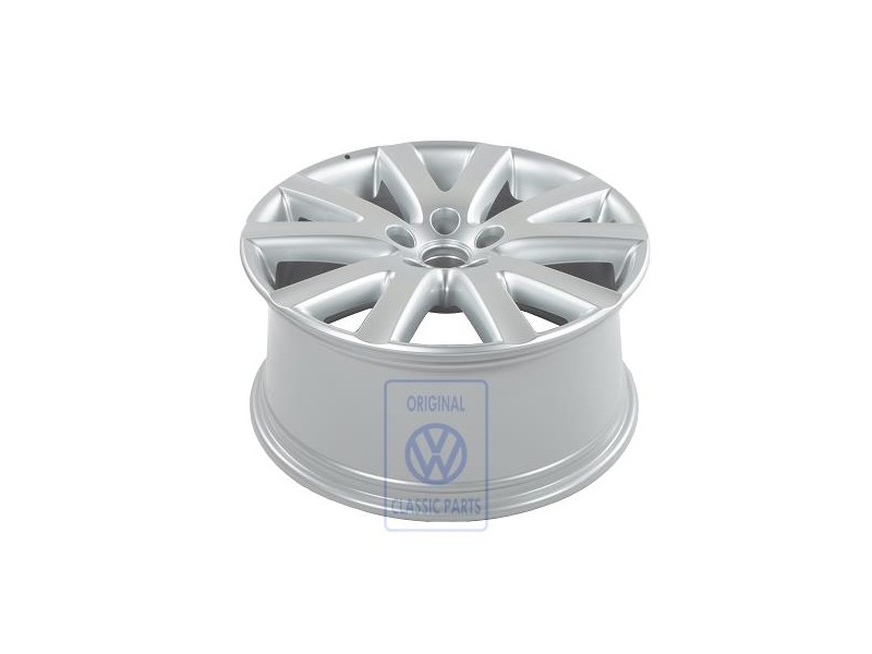 Original VW Aluminium Rim Diamond Silver - 7L6601025N 8Z8