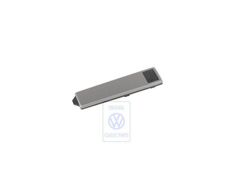 Original VW Trim Insert Aluminium Embossed - 7L6713171A 7U7