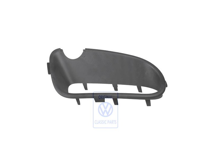 Original VW Air Guide Housing Satin Black - 7L6853663E 9B9