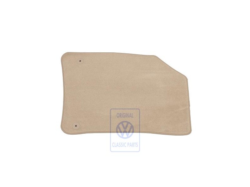 Original VW Floor Mat Pure Beige - 7L6862559R QRN