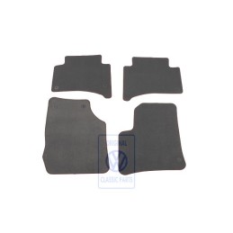 Original VW 1 Set Foot Mats Anthracite/Dakota (Brown) - 7L6863011ADXKH
