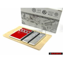 Original Audi S4 Avant Rear Trunk Boot Badge Emblem - 4A9853735 2ZZ