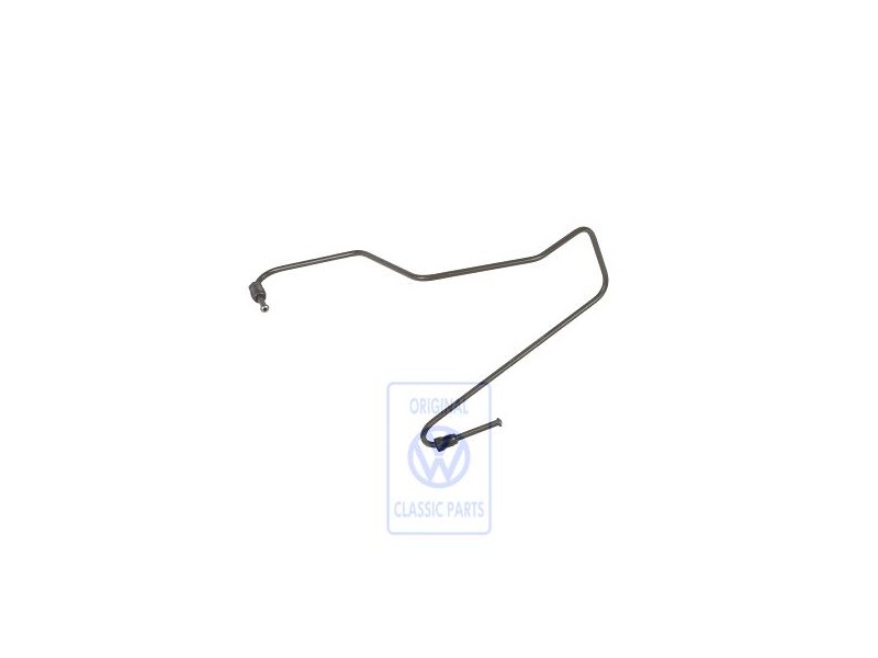 Original VW Brake Pipe From Hydraulics To Brake Hose - 7M0614723F