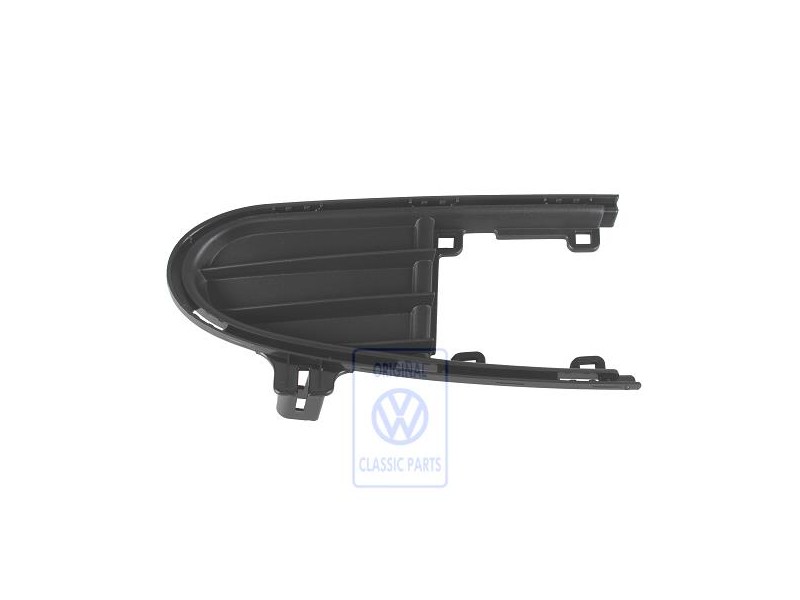 Original VW Air Guide Grille Satin Black - 7M0853684B 01C