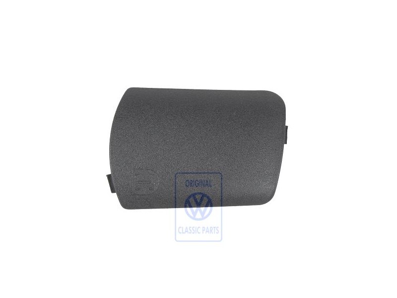 Original VW Cover Cap Satin Black - 7M1857086A 01C