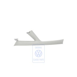 Original VW A-Pillar Trim Pearl Grey - 7M3867233E X30