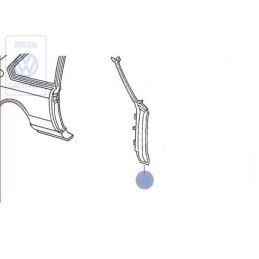 Original VW A-Pillar, Outer - 861809054