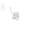 Original VW Door Lock - 861837015