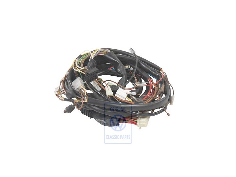 Original VW Wiring Harness: Front - 861971071S