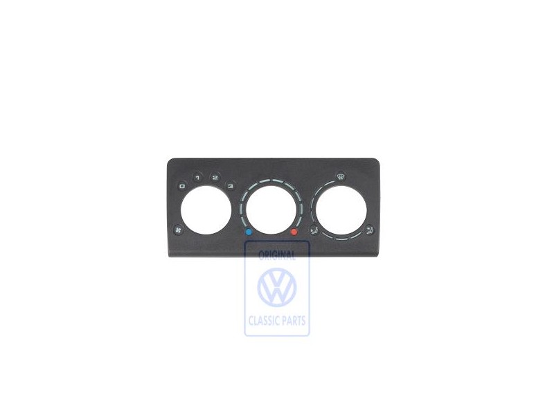 Original VW Trim For Fresh Air And Heater Controls - 867819075