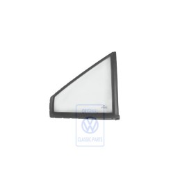 Original VW Fixed Door Window With Seal - 867845113F