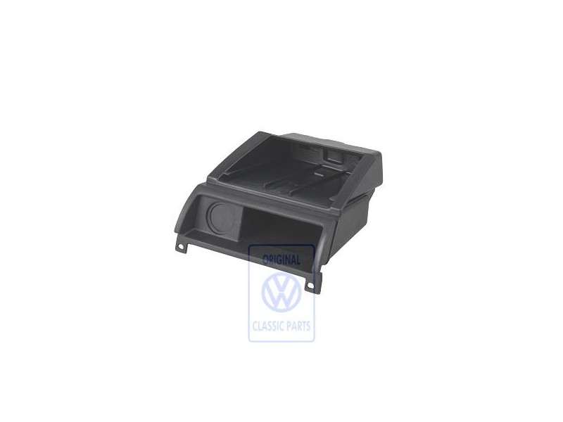 Original VW Housing For Ashtray Satin Black - 867857307A 01C