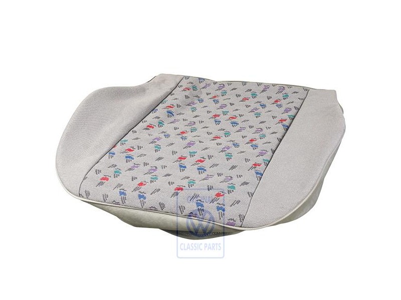 Original VW Seat Covering (Fabric) Slate (Grey) - 867881405D CMC