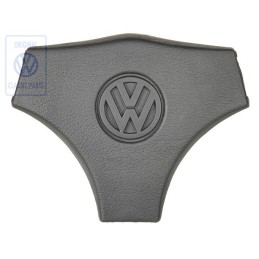 Original VW Cover Cap For Steering Wheel Satin Black - 871419669A 01C