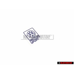 VW Classic Parts Motorsport Historical Decal Badge Emblem - ZCP902625
